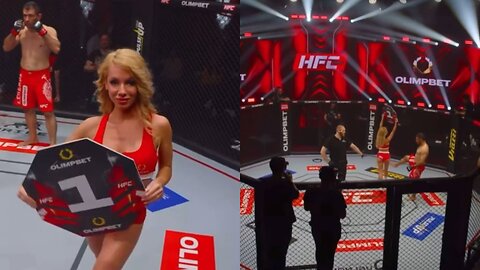 Fighter Kick Ring Girl and Attack Opponent & Commentator after Loss