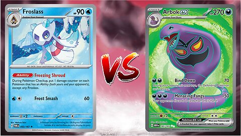 Pokemon TCG Live Frosslass Hisuian Braviary VS Arbok EX Darkrai VSTAR!!