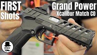 Grand Power X-calibur Match CO - Rotating Barrel Optics Ready