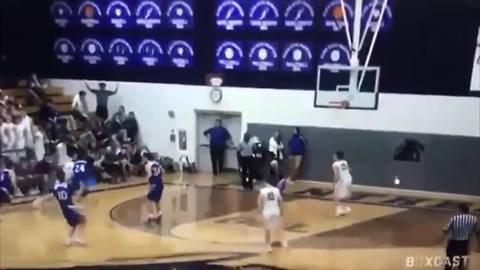 Elder High School student cheering section taunts opponents with racial and ethnic chants at basketball game