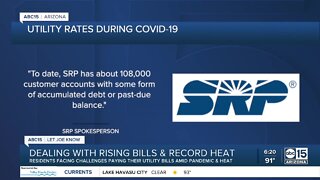Residents struggling to pay high utility bills amid pandemic, heat