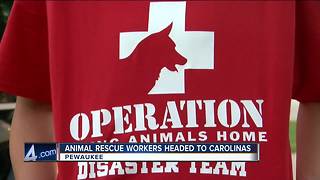 Local animal rescue group heads to North Carolina to help save pets from Hurricane Florence