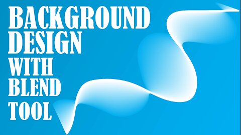 Background Design With Blend Tool in Illustrator