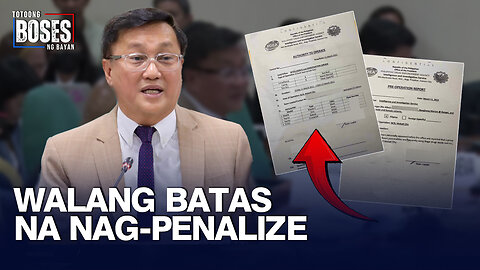 Sen. Tolentino, iginiit na walang batas na nagpe-penalize sa sibilyan na naglabas ng leaks