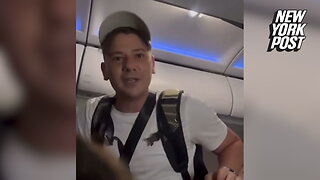 Video shows rowdy passenger booted from flight after slapping fellow traveler