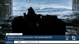 Search for missing crew members