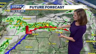 Storms likely Wednesday evening