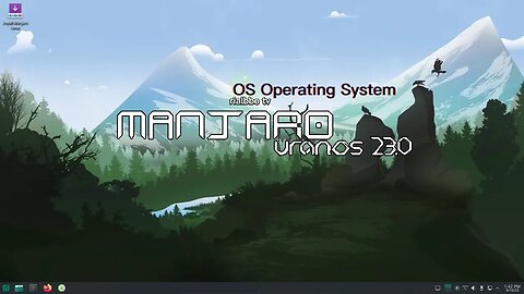 OS - Manjaro Uranos 23.0 Linux OS Distro