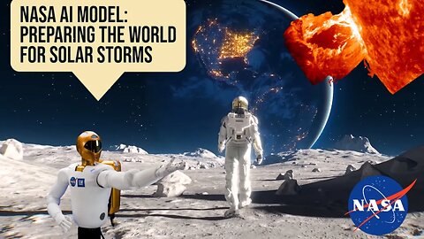 NASA AI Model: Preparing the World for Solar Storms | Artificial intelligence | #NASA_AI #space