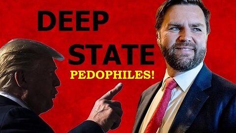 Psyop Pedophile Trump's 'VP' JD Vance & the Satanic Pedophile Elite Bilderberg Group!