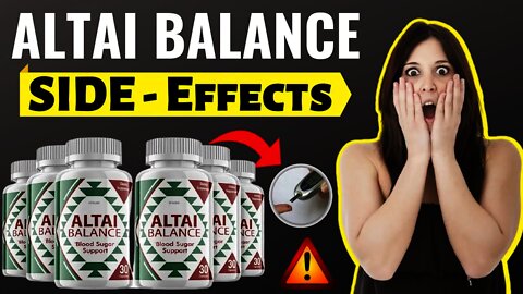 Altai Balance Blood Sugar Support- Altai Balance Ingredients? Altai Balance Benefits Vs Side Effects