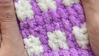 🧶How to crochet tunisian stitch for blankets