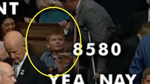 Lawmaker's Newly Famous Son Makes A Return To The House Floor