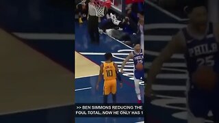Classic Thybulle to Simmons dunk (Nba Clipz)#shorts
