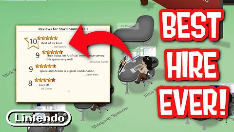 THIS EMPLOYEE IMPROVED MY GAMES!! | Game Dev Tycoon