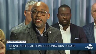 Mayor Michael Hancock gives update on coronavirus in Denver