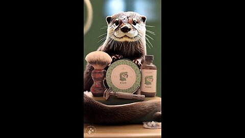 Noble Otter Rawr | Rockwell 6C gunmetal chrome | Diablo badger brush.