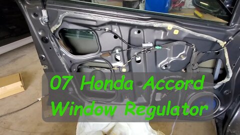 How to Replace 02-07 Honda Accord Window Regulator (Easy)