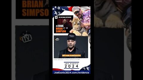 Thank you to Joe Rogan for ALWAYS supporting freedom for Joe. #FreeJoeExotic #Exotic2024