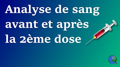 USA - Résultats prise de sang avant et après vaccination