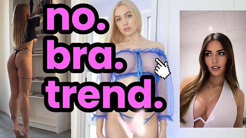 4K See-Through Clothes Try-On Haul | Transparent Fabric & No Bra Trend