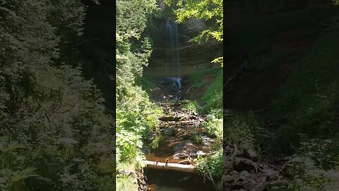#waterfall #USA #puremichigan #northernmichigan #Munising #summer #shortsvideo #shorts #tiktok
