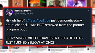 YouTube Is Destroying Peoples' Channels