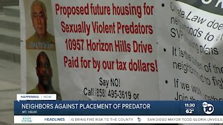 Neighbors against placement of predator