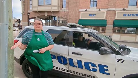 Grosse Point Starbucks Barista Calls Cops and Almost Breaks Down in Tears.