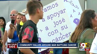Community rallies around man battling cancer
