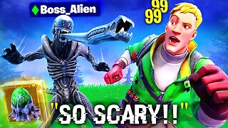 I Pretended To Be BOSS Alien In Fortnite