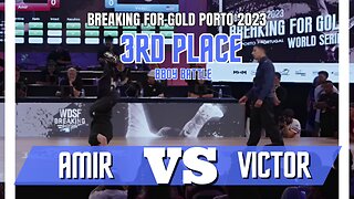 AMIR VS VICTOR | 3RD PLACE | BBOY BATTLE | BREAKING FOR GOLD PORTO/PORTUGAL 2023