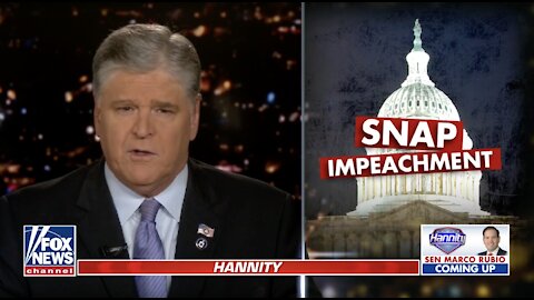 Hannity warns McConnell on impeachment: 'You should know better'