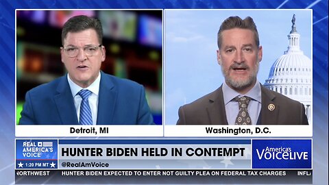 Joining The Steve Gruber Show to Discuss Holding Hunter Biden in Contempt