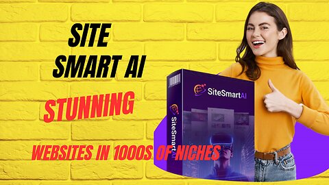 SiteSmart Ai Review-Stunning Websites in 1000s of Niches