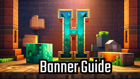 How To Make The Letter H Banner In Minecraft