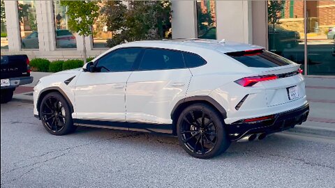 Lamborghini Urus SUV Takes Off