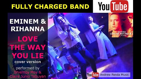 EMINEM & RIHANNA - LOVE THE WAY YOU LIE (Live cover version @ Buddy's Bar ABH) #Eminem #Rihanna #UAE