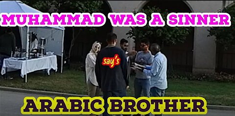 Muhammad was a sinner says Arabic Muslim Brother/BALBOA PARK