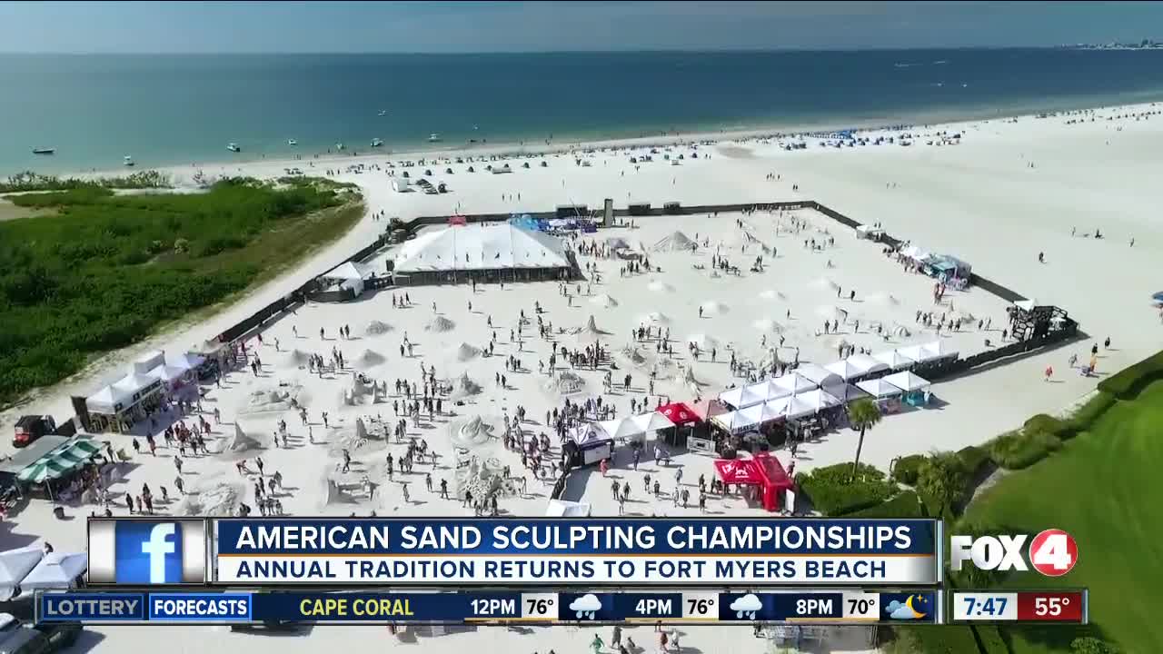 Annual American Sand Sculpting Championship kicks off this week