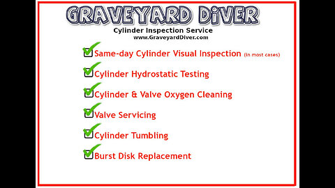 00 - Graveyard Diver Cylinder Inspection Service