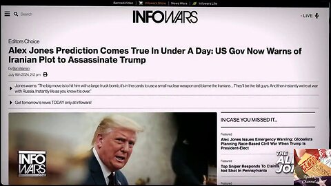 If Iran Is Blamed For Trump's Assassination It May Trigger WWIII!