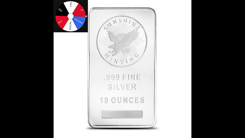 10 Oz Sunshine Silver Bar (New, MintMark SI) 002