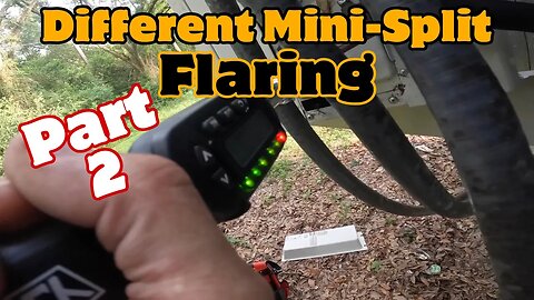 Flaring Mini-Split Connections With The Navac Flaring Tool! #hvacguy #hvaclife