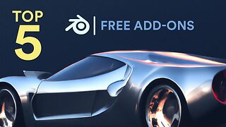 (MY) Top 5 Free Add Ons for Blender 3D in 2023!