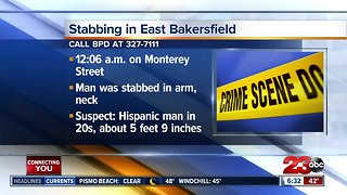 Man stabbed in East Bakersfield overnight