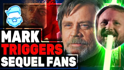 Star Wars "Fans" TRIGGERED! Mark Hamill ROASTS The Last Jedi & LOVING The Mandalorian Luke Skywalker