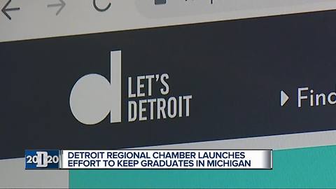 Detroit Regional Chamber hopes 'Let's Detroit' helps stop the city's brain drain