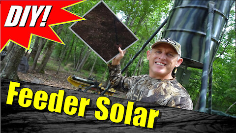DIY Deer Feeder Solar Done Right! 100% Maintenance Free!!!
