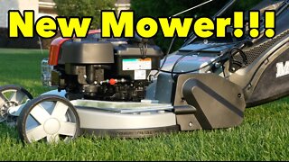 Push Mower That Stripes a Lawn WITHOUT a Striping Roller!